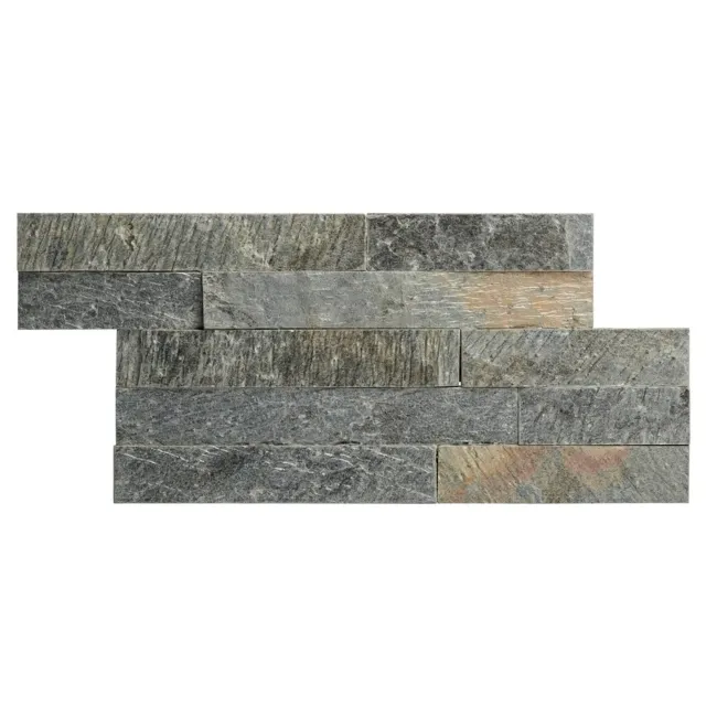Ledgestone Olive Green Split Face Slate 300x150 Tiles
