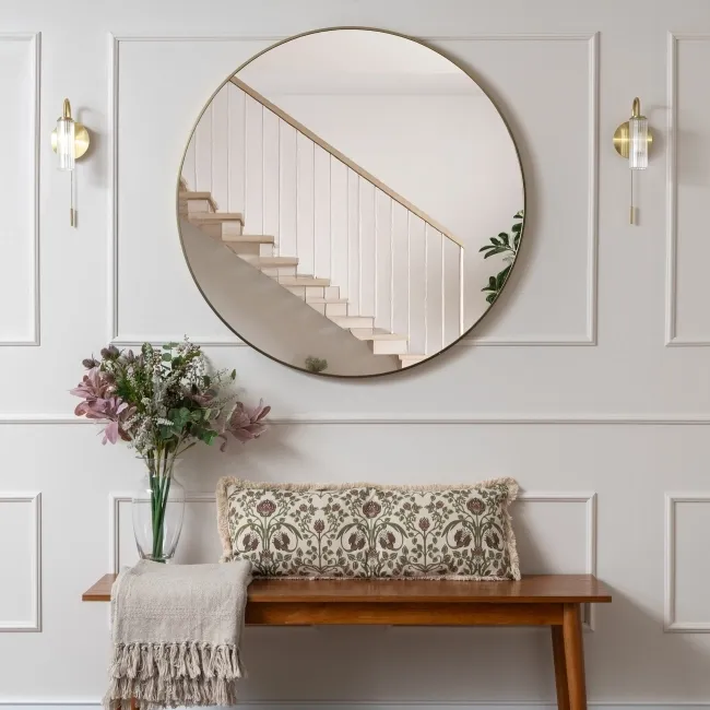 Trepanel® Decorative Wall and Mirror Living Room Bundle Kit