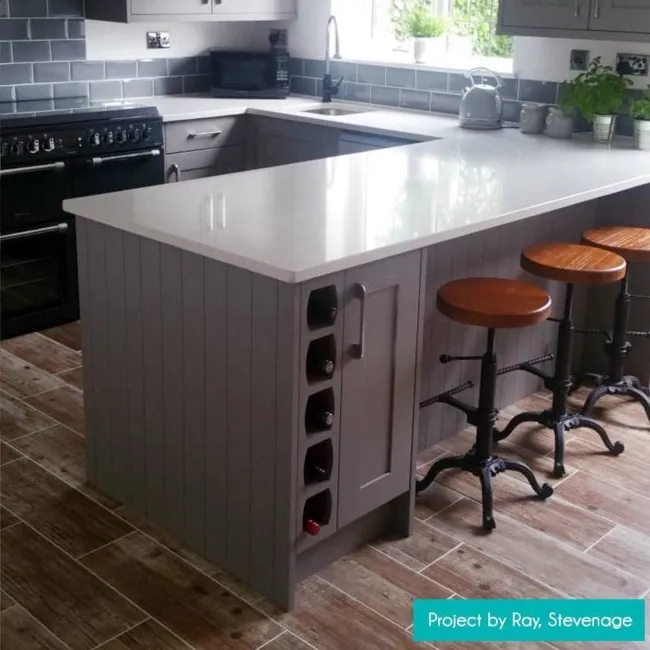 Rustic Oak Barn Wood Effect Ceramic Floor Tiles