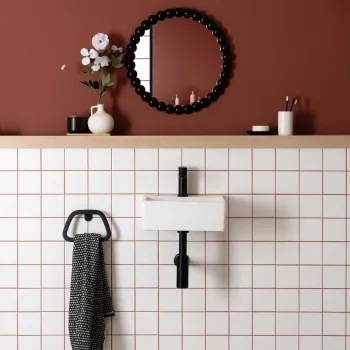 MonoEdge White Matt Ceramic Wall Tiles 100x100