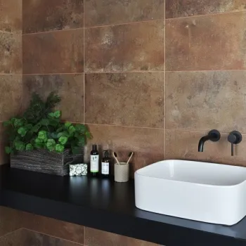 Prestige Oxido Brown Matt Concrete Effect Wall and Floor Tiles