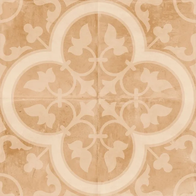Ledbury Terracotta Orange Pattern Wall and Floors Tiles
