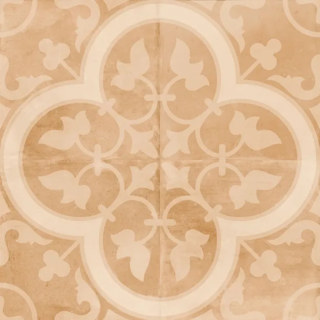 Ledbury Terracotta Orange Pattern Wall and Floors Tiles