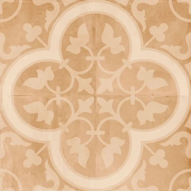 Ledbury Terracotta Orange Pattern Wall and Floors Tiles