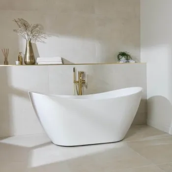 Gravity Beige Matt Travertine Effect Wall and Floor Tiles 800x800