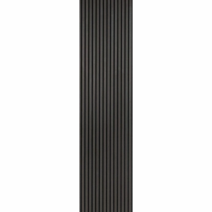 Trepanel® Noir Black Acoustic Wood Slat Panels | Walls & Floors