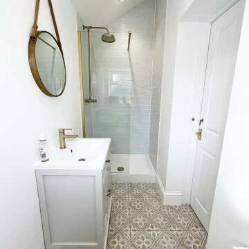 Rustic Ceramic White Gloss Mini Metro Wall Tiles