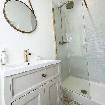 Rustic Ceramic White Gloss Mini Metro Wall Tiles