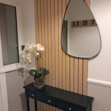 Trepanel® Oak Wide Slat Acoustic Wood Wall Panels