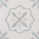 Blossom Cross Blue Matt Pattern Wall and Floor Tiles