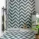 Zebra Green and White Matt Striped Patterned Wall and Floor Tiles