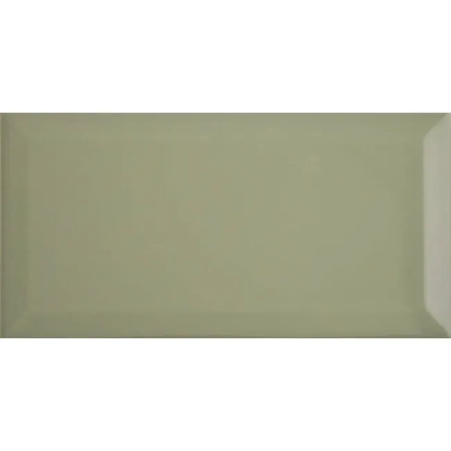 Greenwich Park Gloss Green Mini Metro Wall Tiles