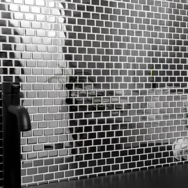 Jrangsu Polished Mosaic Oriental Stainless Steel Tiles Mosaic Tiles