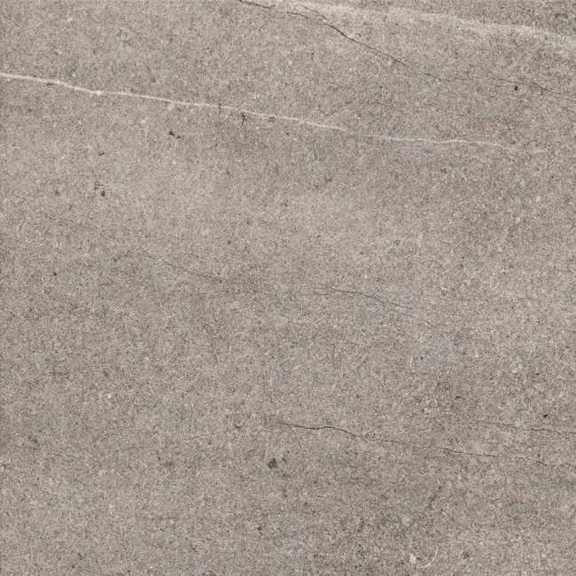 Serenity Grey Rectified Matt Stone Effect Tile 600x600