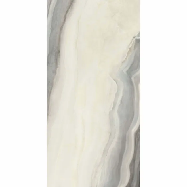 Verity White Marble Effect Polished Porcelain Wall & Floor Tile