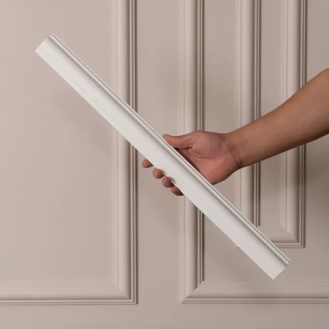 Trepanel Style® Paintable Wide Astragal Moulded PS Wall Beading/Dado