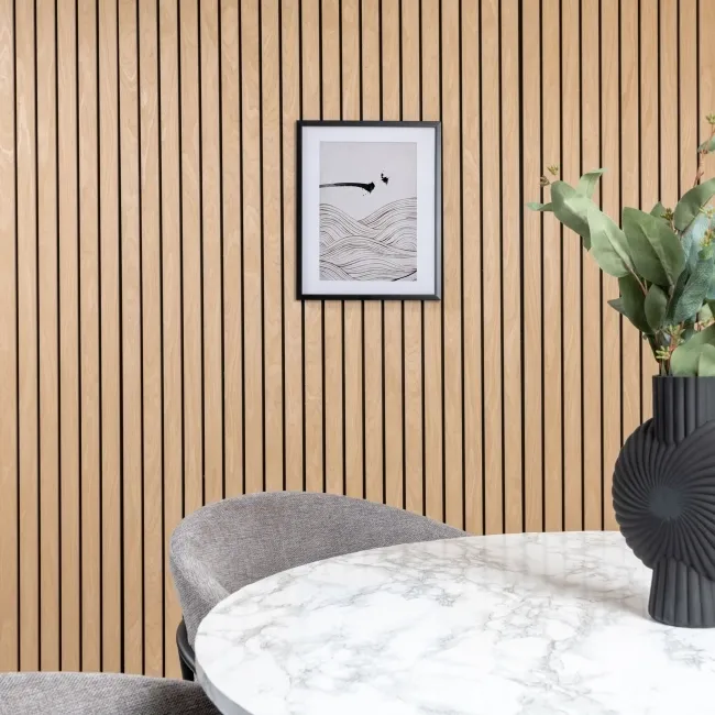 Trepanel XL® 3m Oak Wide Acoustic Wood Slat Panels