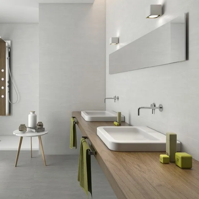 Coast White Sands Stone Effect Wall and Floor Tiles