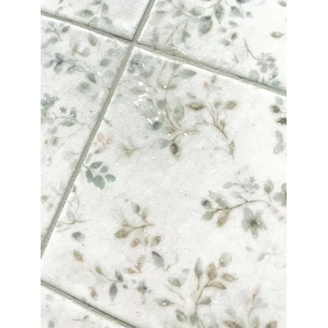 Lucy Bloom Gloss Multicolour Patterned Porcelain Wall Tiles