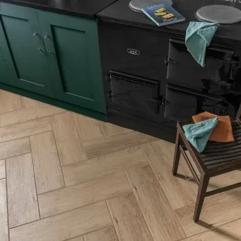 Friston Oak Wood Effect Porcelain Floor Tiles