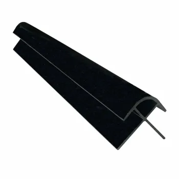 Trepanel Aqua® Shower Panel PVC External Corner Joint Black