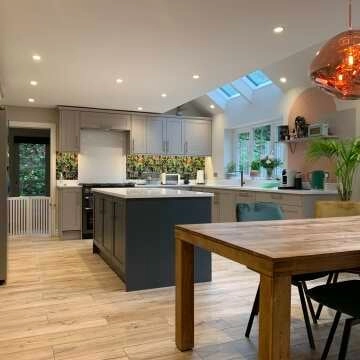 Muniellos Oak Anti-Slip Brown Wood Effect Porcelain Wall and Floor Tiles