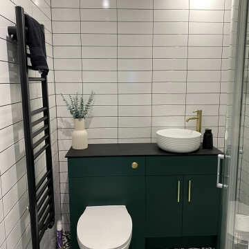 Linear Gloss White Brick Tiles