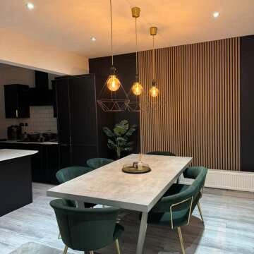 Trepanel® Smoked Oak Acoustic Wood Wall Panels