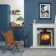 Ledbury Navy Blue Pattern Wall and Floor Tiles