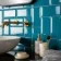 Temple Teal Blue Gloss Ceramic Metro Wall Tiles