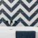 Zebra Blue and White Patterned Matt Striped Wall and Floor Tiles