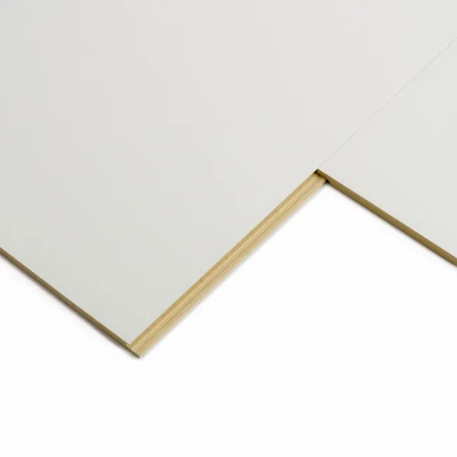 Trepanel Style® White Wood Effect Matt WPC Laminated Wall Panel