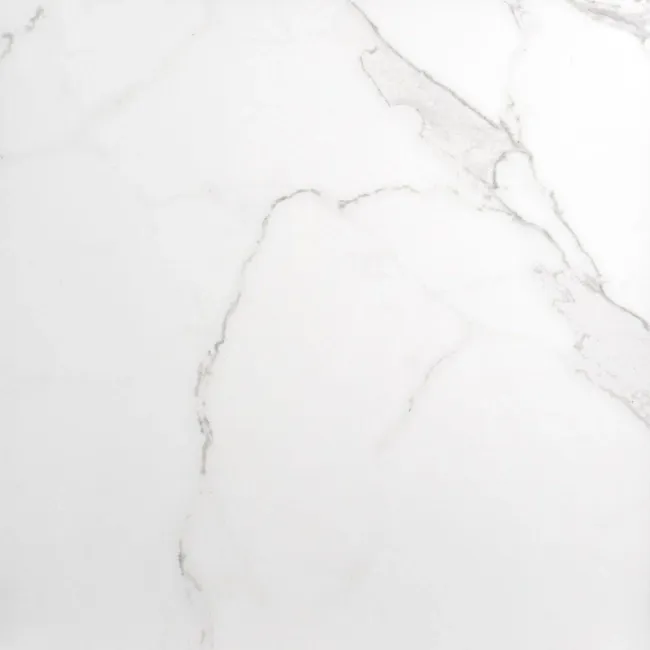 Cappella White Matt Marble Effect 600x600 Wall and Floor Tiles
