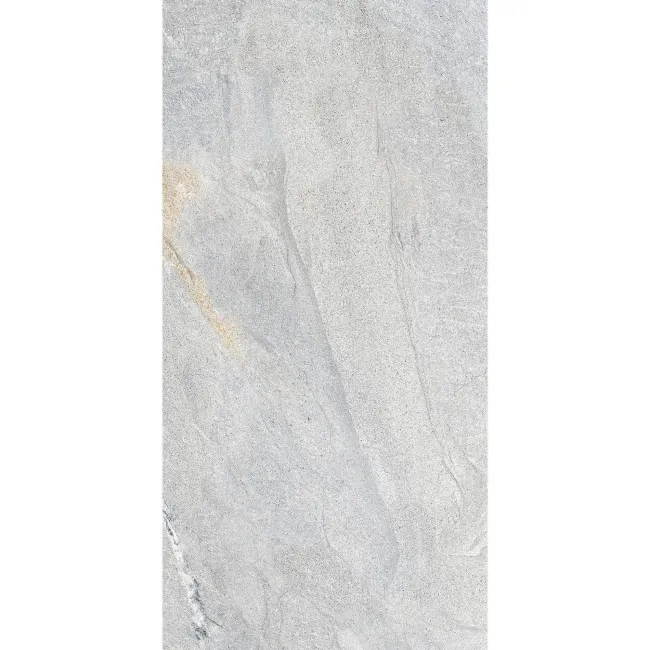 Devoke Light Grey Matt Stone Effect Wall and Floor Tiles 597x297
