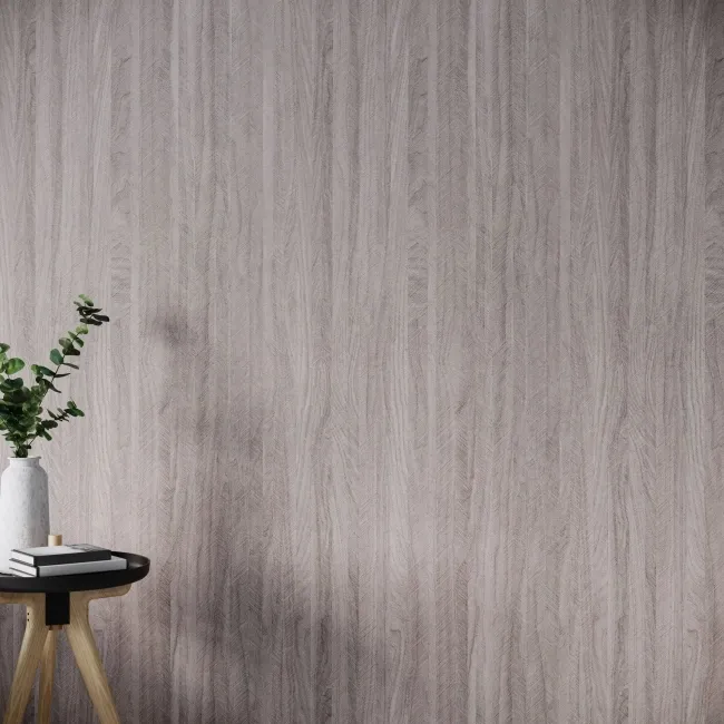 Trepanel Style® Grey Chevron Wood Effect Matt WPC Laminated Wall Panel
