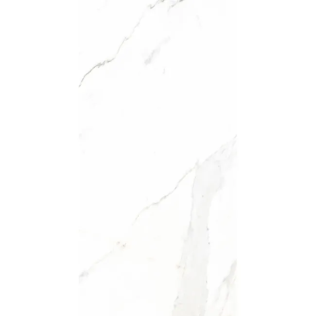 Lumina White Gloss Marble Effect Wall Tiles 600x300