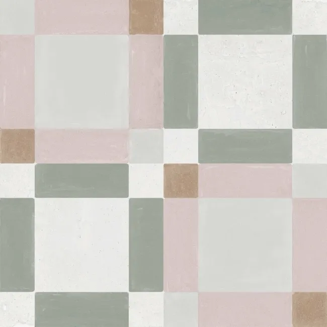 Kandi Bubblegum Pink Porcelain Patterned Wall and Floor Tiles