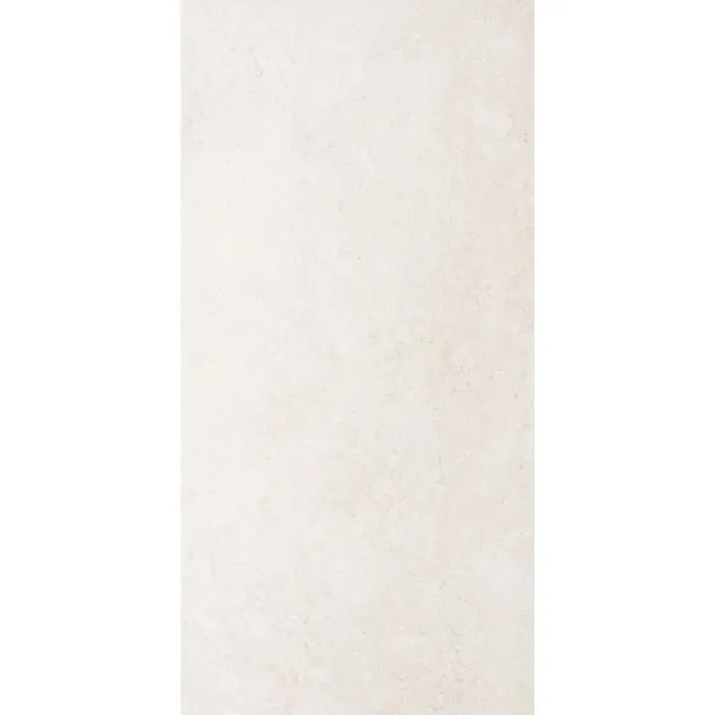 Fargo White Matt Stone Effect Anti Slip Wall and Floor Tiles 1200x600