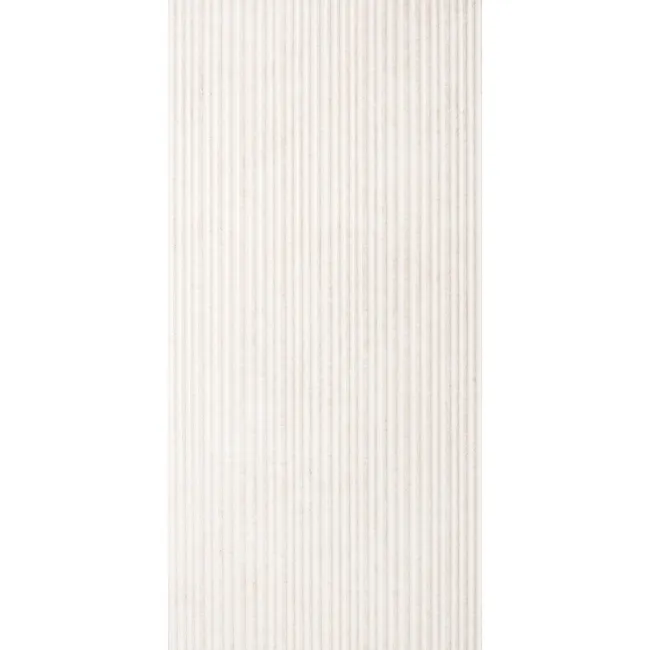 Fargo White Matt Stone Effect Structured Wall Tiles 1200x600