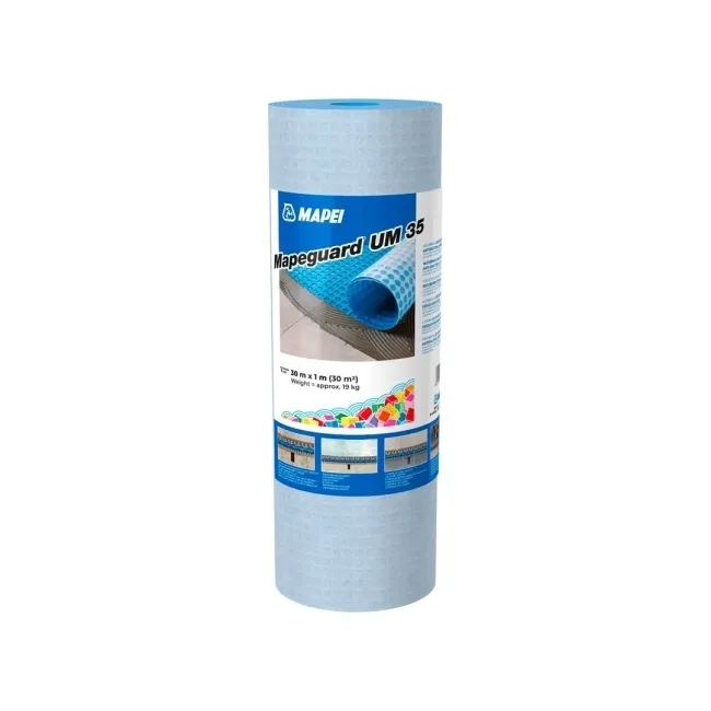 Mapeguard UM 35 Waterproof Uncoupling Membrane 1mtr Roll