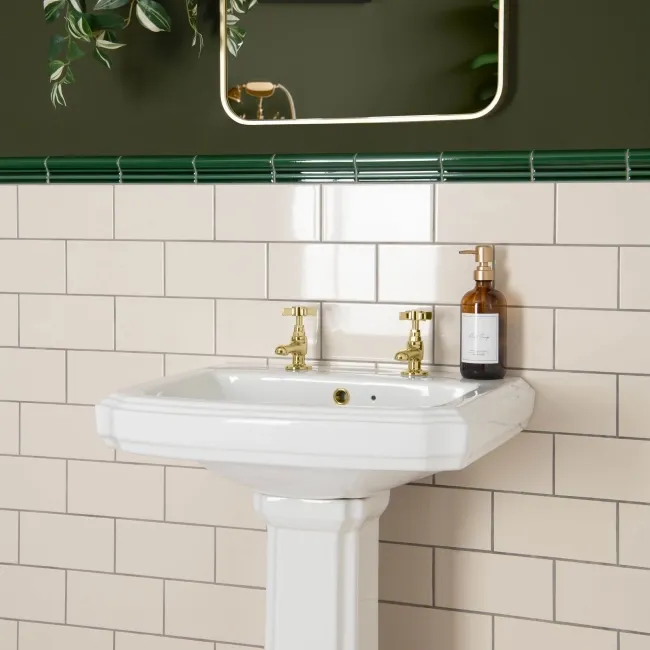 Rico Cream Gloss Flat Metro Wall Tiles 200x100