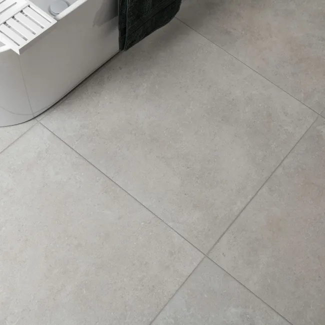 Gravity Grey Matt Stone Effect Wall and Floor Tiles 800x800