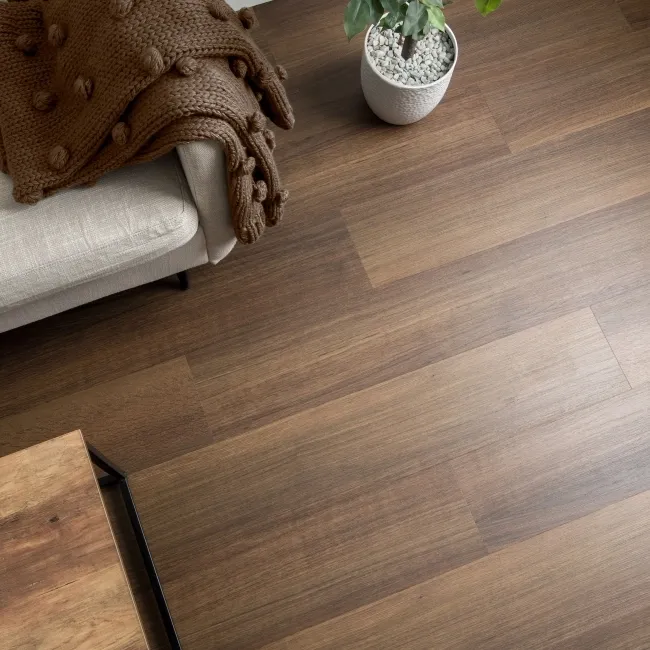 Trepanel Lux Walnut LVT Wood Effect Plank SPC Vinyl Flooring