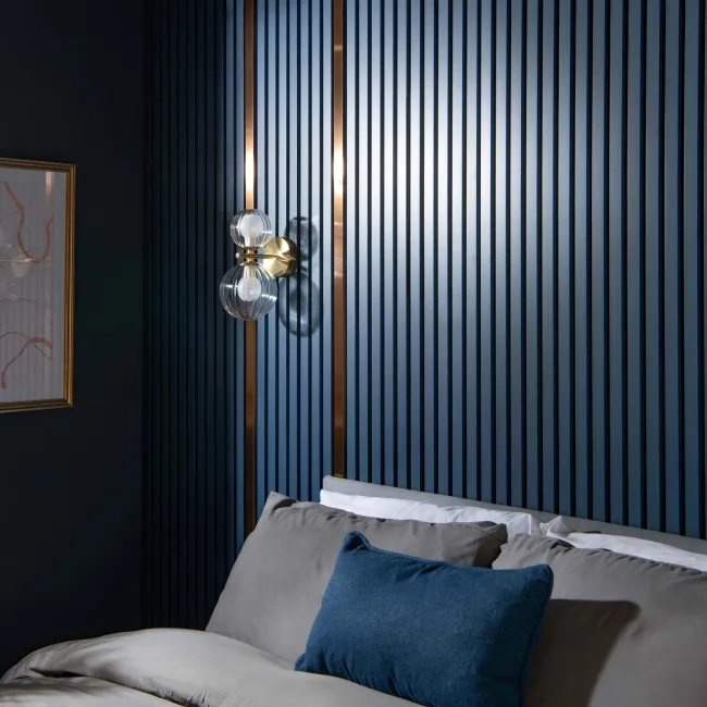 Trepanel® Stainless Steel Brushed Copper Decorative Acoustic Slat Cover