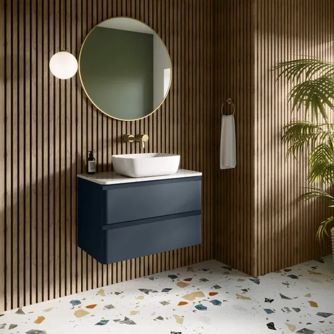 Trepanel Aqua 3D® Waterproof Smoked Oak Brown Wood Effect Slat Panels 3 Pack (Covers 1.39 SQM)