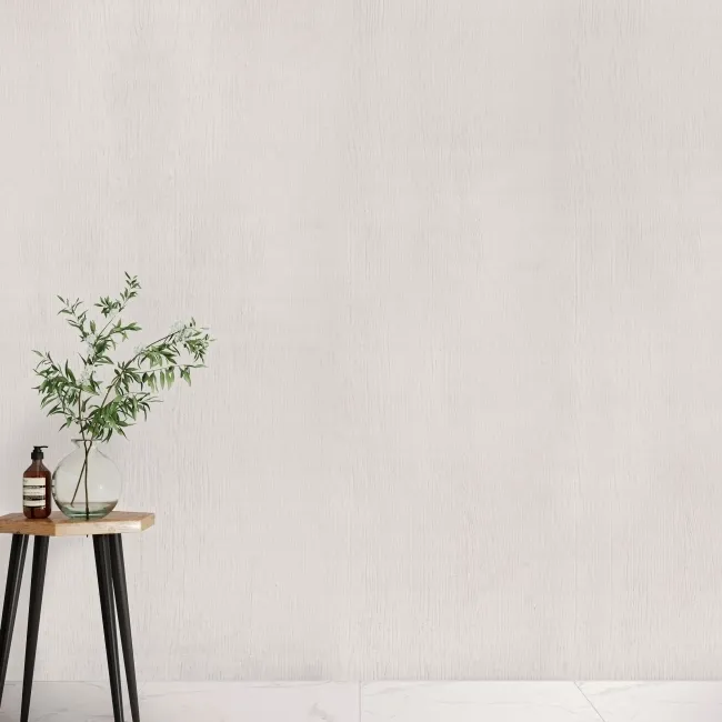 Trepanel Style® White Wood Effect Matt WPC Laminated Wall Panel