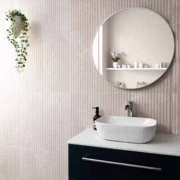 Clovelly White Decor Marble Effect Matt Wall Tiles