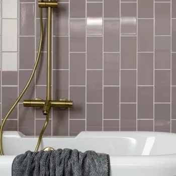 Prismatics Gloss 200x100 Woodpigeon Grey Wall Tiles