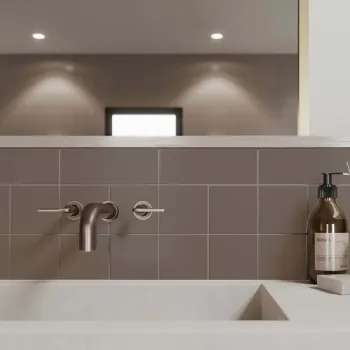 Prismatics Gloss PRG8 Cappuccino Greige Wall Tiles