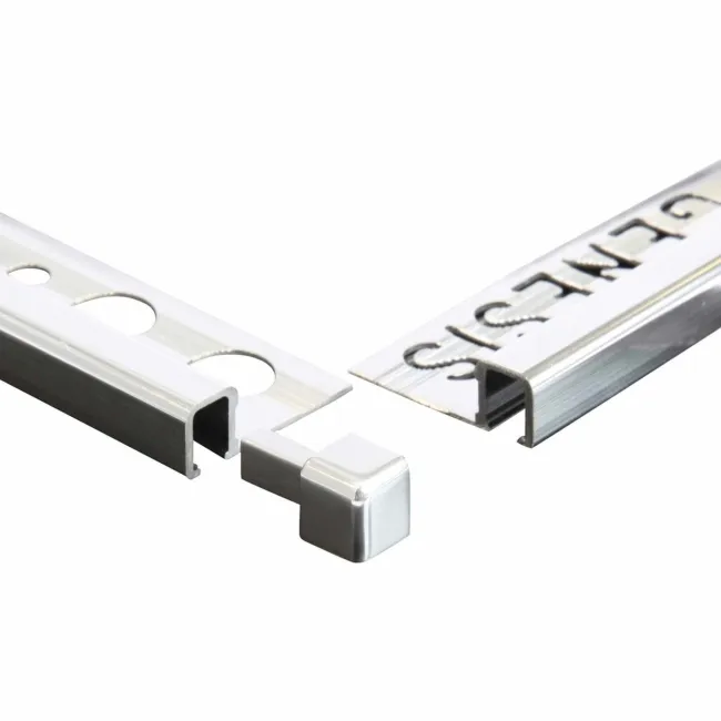 Bright Silver Corner (10mm)